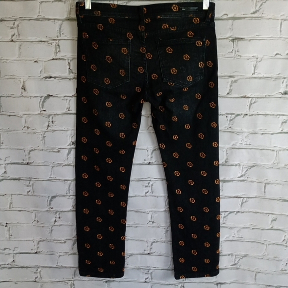 🔥SOLD🔥 ANTHROPOLOGIE PILCRO Embroidered Jeans - Picture 4 of 11